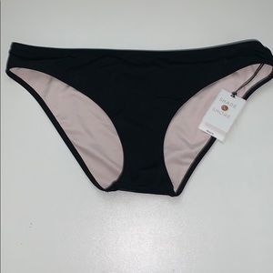 Black bathing suit bottoms